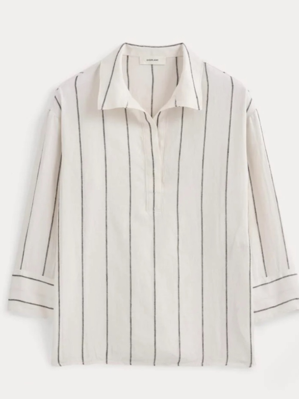 Everlane popover linen shirt M